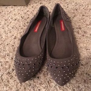 Grey Unionbay Studded Flats‼️